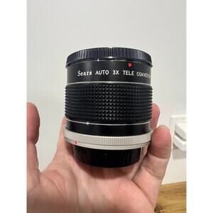 Vintage Sears AUTO 3X Teleconverter lens